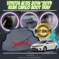 TOYOTA ALTIS 2014~2019 REAR CARGO BOOT TRAY CAR ACCESSORIES HIGH QUANLITY