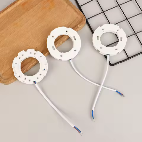 5Pcs GX53 Lamp Base Holder Fly Leads GX53 Fitting for LED CFL Ceiling Wall Light Bulb Socket
