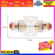 Holder Speaker Adapter Kit 60 AMP Guage Amplifier Fius Wire Cable Supply AGU Refit Protector High Li