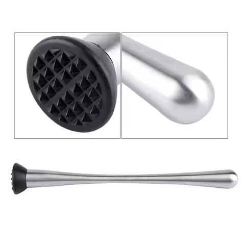 Hot Selling-Cocktail Muddler Fruit Mixer Stainless Steel Cocktail Muddler Barware Tool For Commercia