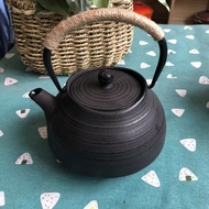 Yuanbao Iron Kettle Southern Old Iron Kettle Japanese Tea Maker Boiling Water Handle Cast Iron Kettl