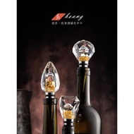 鉆石金箔葡萄酒專用紅酒塞瓶蓋硅膠酒瓶封口塞子通用玻璃瓶密封蓋