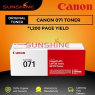 GENUINE Canon 071 071H Black Toner - LBP120 MF270 Series