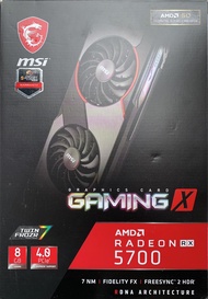 VGA (การ์ดจอ) MSI RADEON RX 5700 GAMING X - 8GB GDDR6 มือสอง