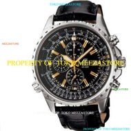 Jam Tangan Casioo Edifice EFR 527L - 1AV Leather Black (Series)