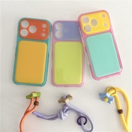 iPhone 17 Pro maxContrasting colors pattern TPU materia IMD process Phone case