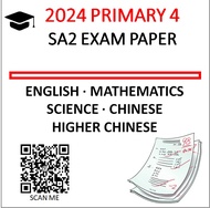 2024 Primary 4 SA2 ONLY (Year-End ) P4 Exam Paper