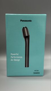 日本技術 ‧ 樂聲牌｜Panasonic ES-TM2A Air 磁吸便攜充電電鬚刨 (磨砂灰 / 電光藍)