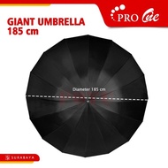 Giant Umbrella Reflect White Silver 16K Pro One Diameter 185 Cm