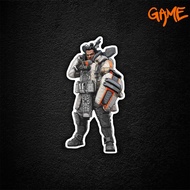 APEX LEGENDS - Gibraltar - Premium Fan-made Sticker (GAME series)