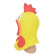 NEW Halloween Screaming Chicken Mask Latex Rooster Head Cover Funny Joke Internet Celebrity Douyin C