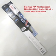 KIA Rio Hatchback 2000-2005 wipers, size 18inch - 21inch Bosch Aerotwin