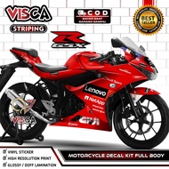 GSX R150 Full Body Decal - GSX R150 Full Body Sticker - GSX R150 Full Body Decal - GSX R150 Variatio