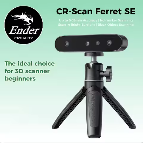 Creality CR-Scan Ferret SE 3D Scanner Portable Handheld Scanner 30FPS Quick Scan 0.1mmAccuracy 24bit
