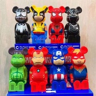 全新 未開 Marvel 空氣淨化 除菌 過濾 Cleverin 加護靈 Bearbrick Be@rbrick Ironman 鋼鐵俠 Captain America 美國隊長 Hulk 浩克 綠巨