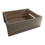 Multipurpose Pine Crate Premium Grade Ultra-Lightweight Minimalist Design For Organizing Household A