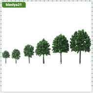 [blesiya21] 10x Miniature Trees Model Train Scenery Architecture Trees for Life Scene Layout