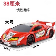 38cm Inertial Sports Car Children's Toy Car Extra Large Inertial Car Pull Back Car Simulation Superc