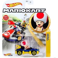 Hot Wheels Premium Mario Kart Toad MACH 8 Diecast 1:64รุ่นรถ Mario Bro Super Moive Hotwheels 1/64รถข