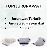 [ FEMALE ] Nurse Cap / Topi Jururawat