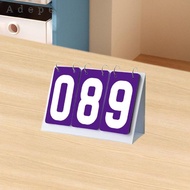 Adepe Sports Scoreboard Rotating Scoreboard Tabletop Scoreboard 3 Digit Score Keeper for Volleyball