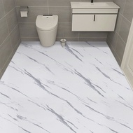 Marble grain floor sticker/vinyl bathroom waterproof wallpaper/thickened wear-resistant and anti-sli