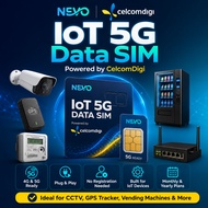 【Nevo.MY】CelcomDigi 5G Data SIM Card | Up to 500GB | CelcomDigi 5G Network | Data SIM Card for Smart