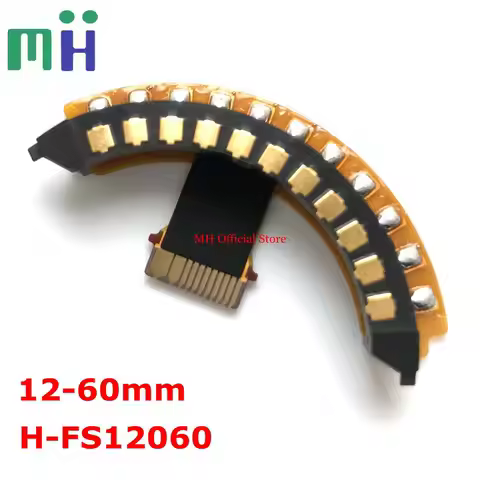 NEW 12-60 H-FS12060 FS12060 Lens Contact FPC Bayonet Mount Connect Cable Flex For Panasonic Lumix G 