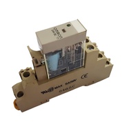 Used OMRON Relay 24VDC G2R-2 Series With OMRON Relay Base