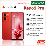 Smartphone OPP0 Reno9 Pro Sale Original Phone 7.5 Inch HD Screen 5G WiFi Google Android 12 Phone RAM 16GB ROM 512GB 6800mAh 24MP+58MP Gaming Phone Cellphone Free Shipping Android New Cheap Phone Warranty COD