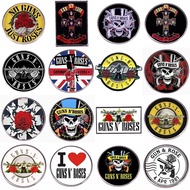 Guns N 'Roses Guns & Roses Band Brooch Rock Band Metal Alloy Accessories JCBV