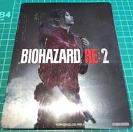 PS4 惡靈古堡2 重製版 BIOHAZARD RE:2 ゲオ GEO 限定特典 鐵盒 日版