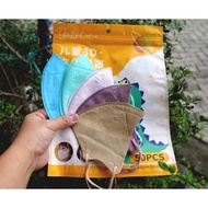 " MASKER DUCKBILL ANAK MIX WARNA POLOS - Masker anak isi 50pcs