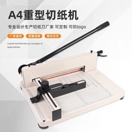 858A4 Heavy Duty Paper Cutter Sharp Blade Can Cut 400 Sheets Paper Cutter Thick Layer Manual Paper C