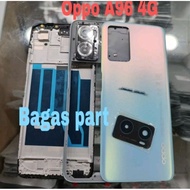 CASING HOUSING CASING FULL SET oppo A96 4G FRAME + BEZEL + BACKDOOR