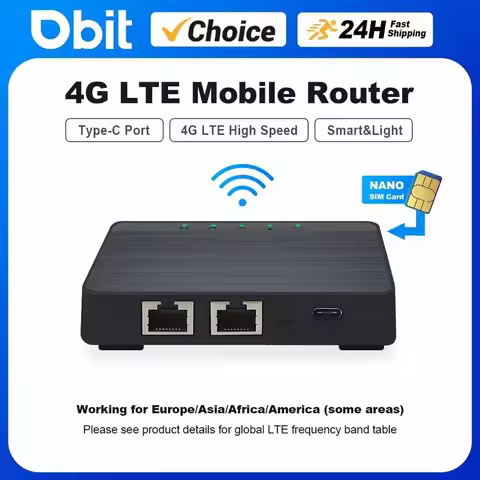 New Mini Box 4G Lte Router Wifi SIM Card Modem 4G Car Wifi Amplifie Support 5V USB Power Supply and 