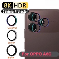 For Oppo A6t A6c A6x 4G 5G India Aluminum Alloy Camera Lens Tempered Glass Film For Oppo K14x A6x A6