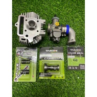 COMBO HEAD RACING 27/23+CARBURATOR NSR 28MM/CAM TAIKOM/VALVE SEAL TAIKOM/SPRING VALVE TAIKOM SET