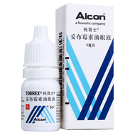 Tobramycin eye drops 5ml/(0.3%)*1 piece/box Topical anti-infective Tobramycin eye drops infected by 