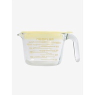 [Daiso] Daiso Neoflam lid-type heat-resistant glass measuring storage container 500 ml
