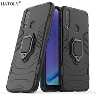 Vivo Y17 Case Cover for Vivo Y17 Magnetic Finger Ring Phone Case Bumper Protective Hard PC Armor Cas