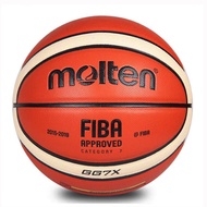 BGG7X molten basketball FIBA认证Size 7 6 5 专业比赛训练篮球 室内室外篮球
