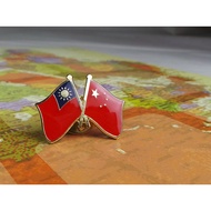 Taiwan VS China, Double Flag Badge