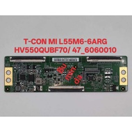 T-CON MI L55M6-6ARG  HV550QUBF70 47-6060010 BOE TCON BOARD TV ORIGINAL