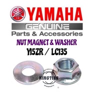 YAMAHA Y15ZR LC135 NUT MAGNET WASHER ORIGINAL {90179-12004} NUT PUTIH{90201-12019} NUT HIJAU{95707-1
