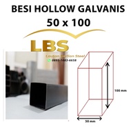 BESI HOLLOW GALVANIS 50x100