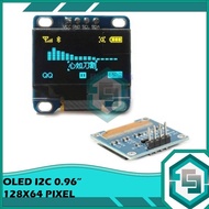 OLED LCD BLUE 128X64 0.96UNT I2C DISPLAY MODULE BLUE BLUE