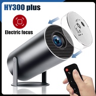 DITONG HY300 Plus Projector Android 4K 1280*720P Video Cinema Outdoor Portable Outdoor home hd led P