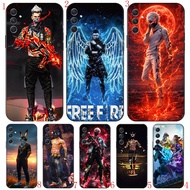 for Samsung A54 5G A55 A60 A70 A71 A72 A73 F62 TPU Phone Cases Soft protective cover Free Fire game