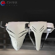 CHINK Groin Guard, Thickening Polyester Cloth Groin Cup, Practical PU Leather Groin Protection Gear